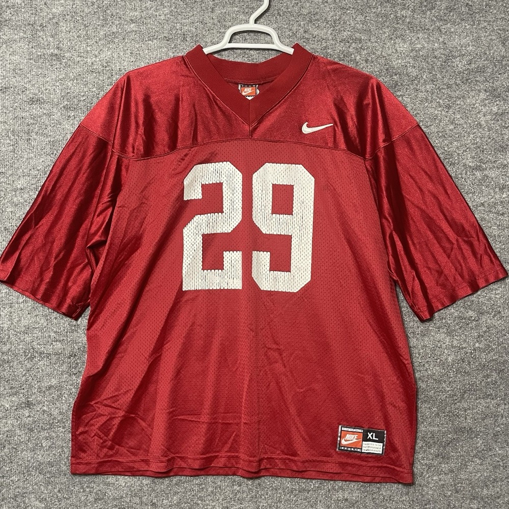Vintage Nike‎ Alabama Crimson Tide Jersey Mens XL Red Football #29 Team Y2K